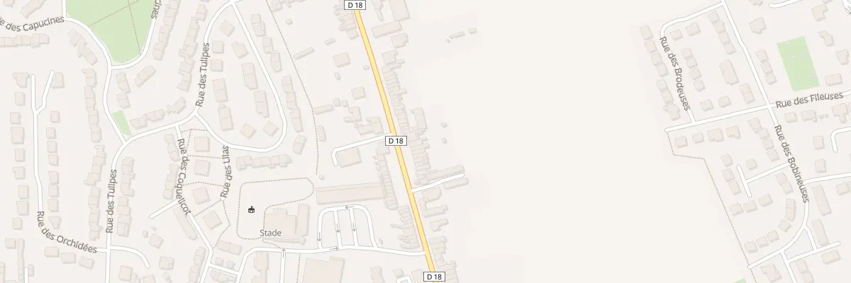 Plan du 96 Rue du College à Estaires