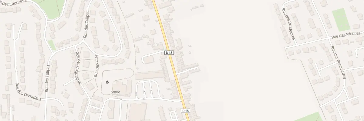 Plan du 88 Rue du College à Estaires