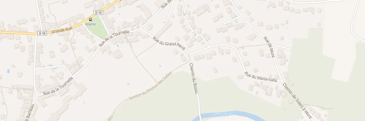 Plan du 4 Rle du Grand Perre à Solers