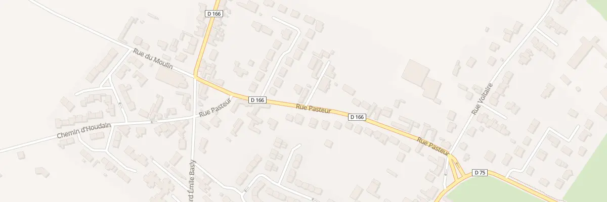 Plan du 23 Rue Pasteur à Mazingarbe