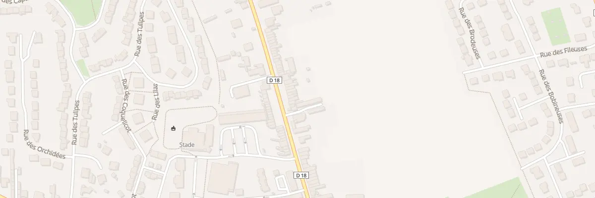 Plan du 84 Rue du College à Estaires