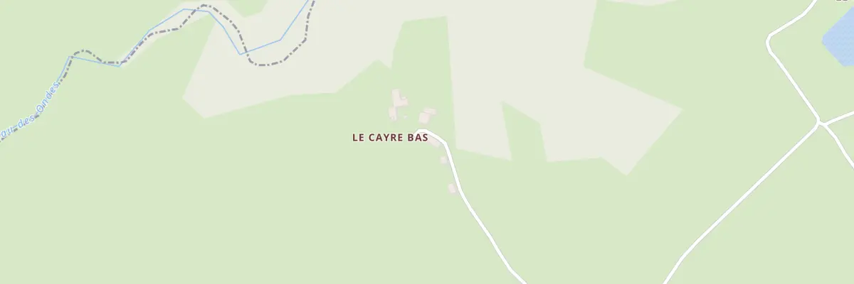 Plan du 5046 Le Cayre Bas à Saint-Symphorien-de-Thénières