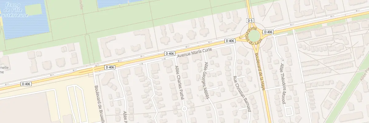 Plan du 40 Av Marie Curie à Bussy-Saint-Georges
