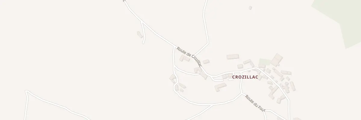 Plan du 5215 Crozillac à Montpeyroux