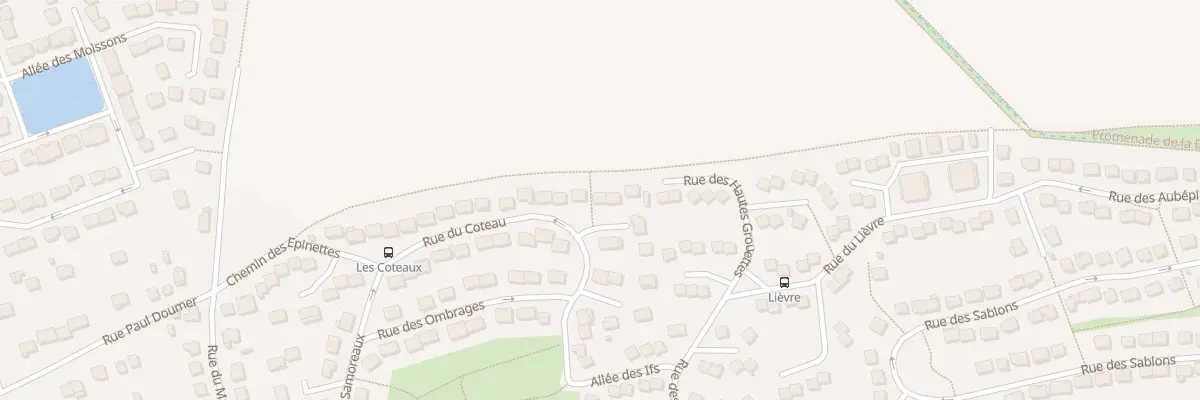 Plan du 23 Rue du Coteau à Thorigny-sur-Marne