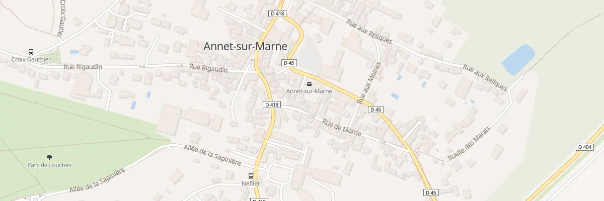 Plan du 24 Rue Paul Valentin à Annet-sur-Marne