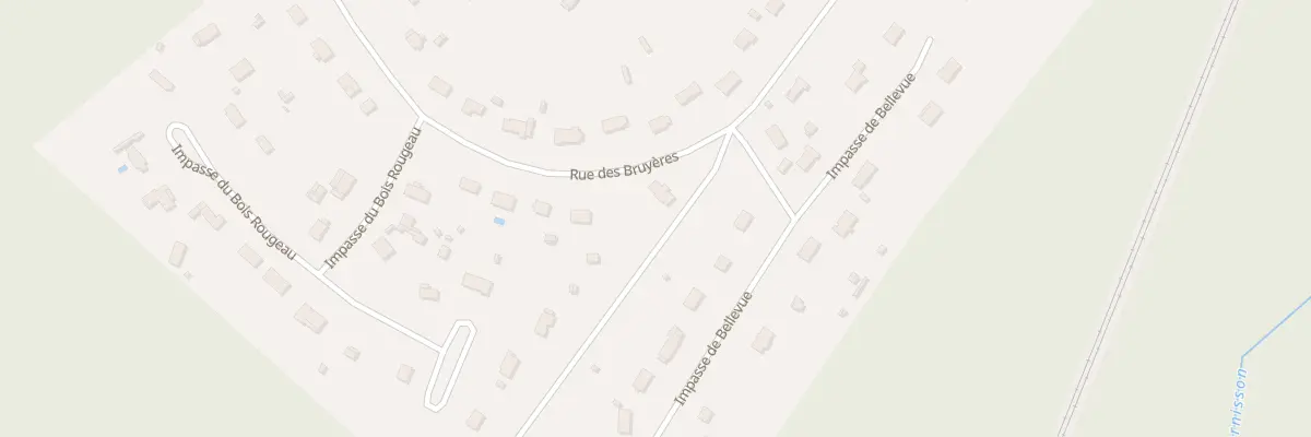 Plan du 1 Rue des Bruyères à Nogent-sur-Vernisson