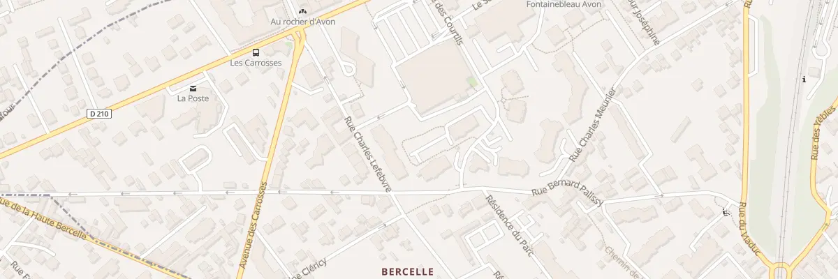 Plan du 17 Rue Charles Lefebvre à Avon