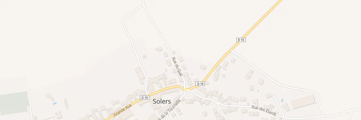 Plan du 4 Rue du Gué à Solers