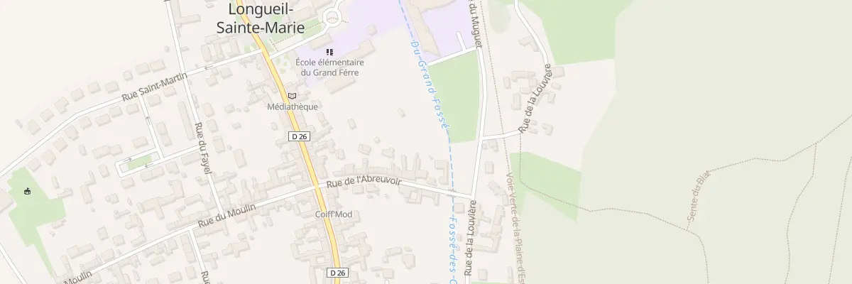 Plan du 9B Rue de l’Abreuvoir à Longueil-Sainte-Marie