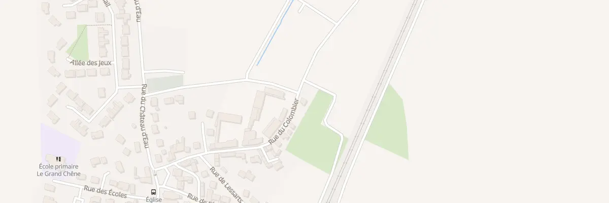 Plan du 18 Rue du Colombier à Rouvres
