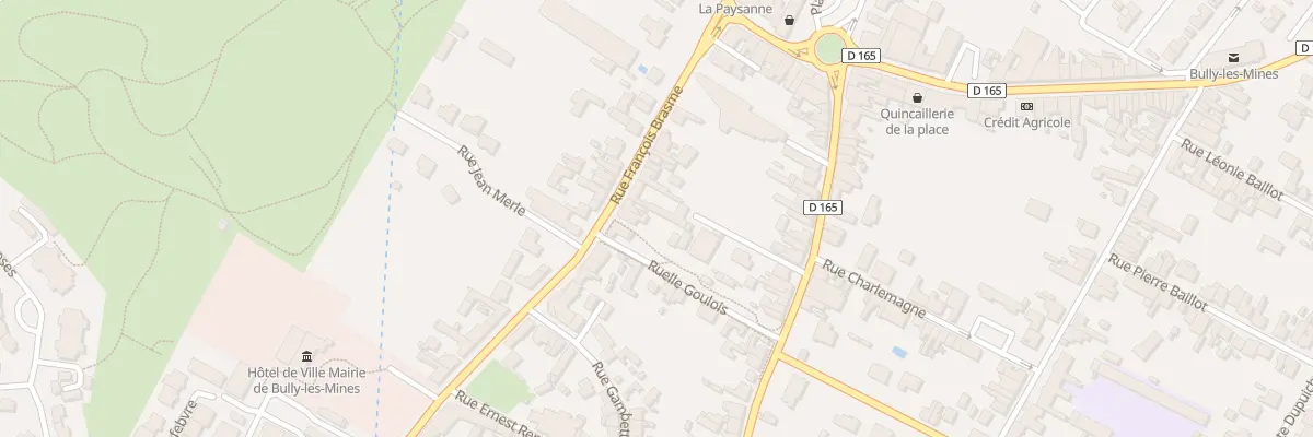 Plan du 23B Rue François Brasme à Bully-les-Mines