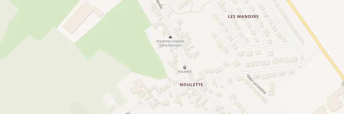 Plan du 10 Rue de la Chapelle à Aix-Noulette