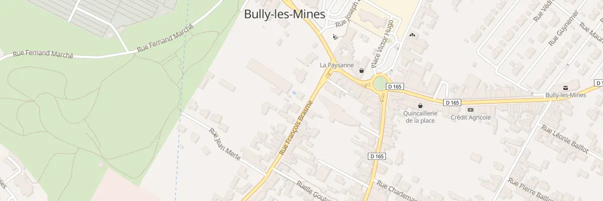Plan du 6 Rue François Brasme à Bully-les-Mines
