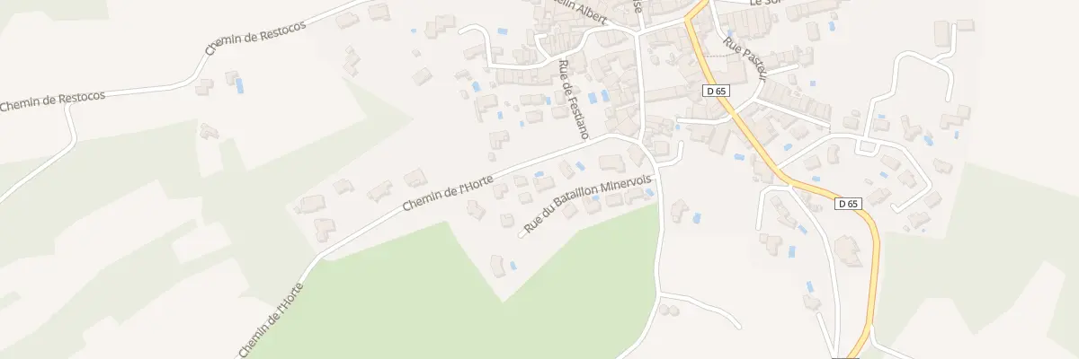 Plan du 4 Rue du Bataillon Minervois à Tourouzelle