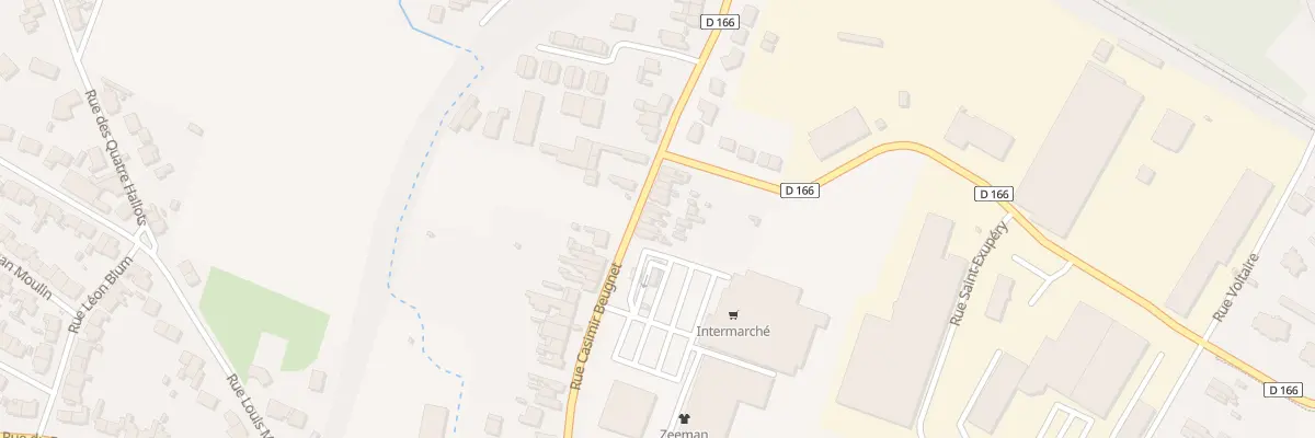 Plan du 28 Rue Casimir Beugnet à Bully-les-Mines