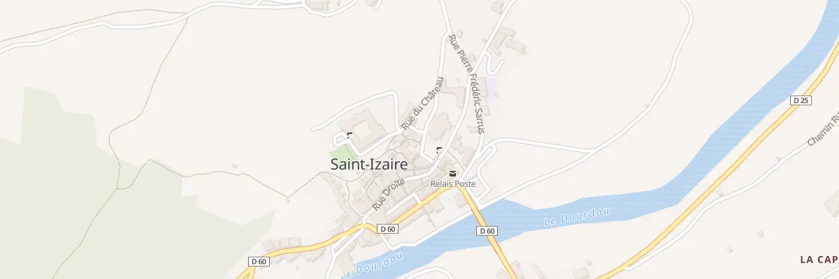 Plan du 5078 Pl de l’Eglise à Saint-Izaire