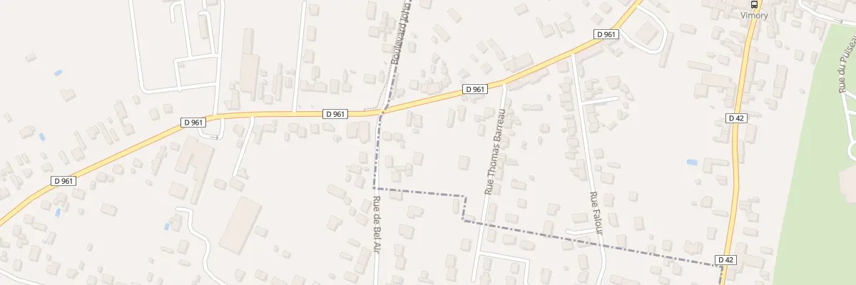 Plan du 109T Rue de la Liberation à Montargis