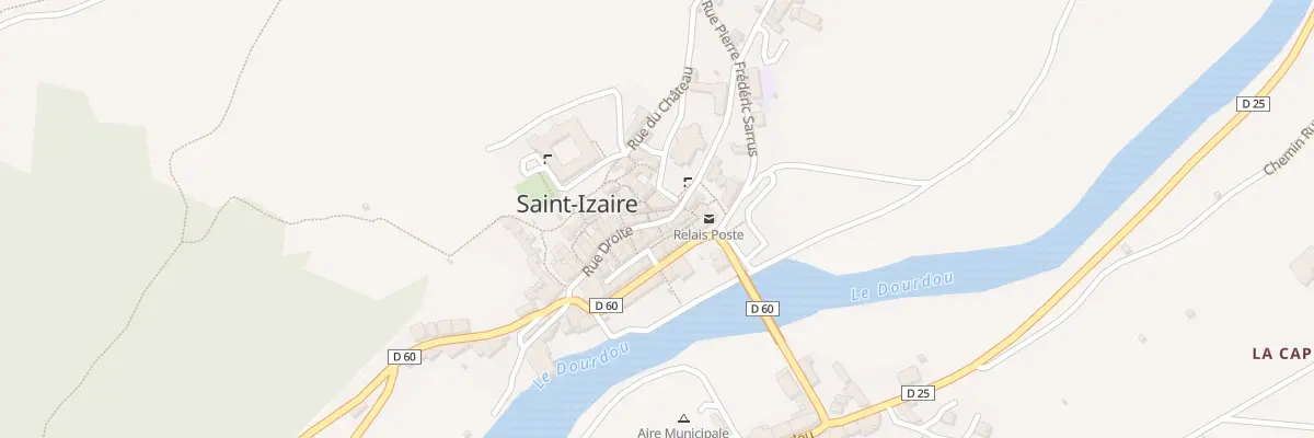 Plan du 5041 Rue Droite à Saint-Izaire