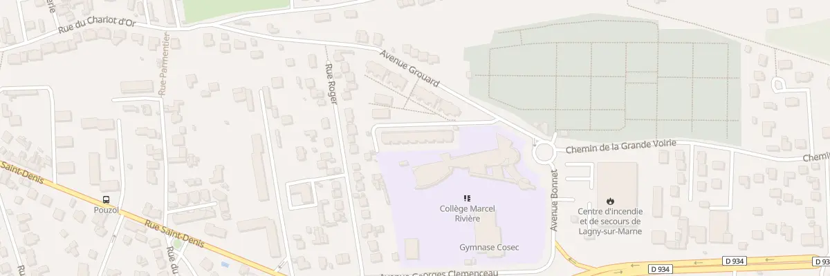 Plan du 19B Av Grouard à Lagny-sur-Marne