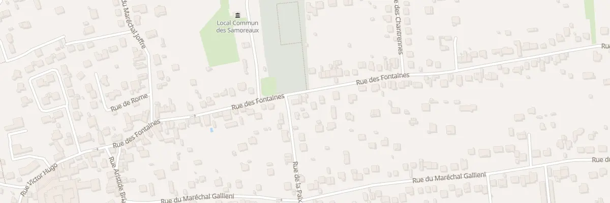 Plan du 38 Rue des Fontaines à Thorigny-sur-Marne