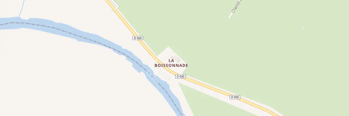 Plan du 1382 Rte de la Vallee du Lot à Coubisou