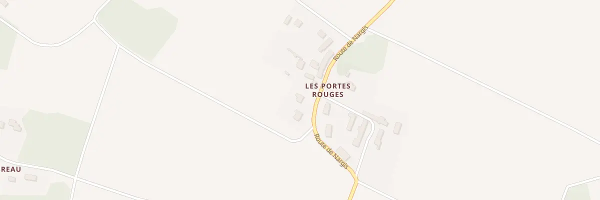 Plan du 3 Les Portes Rouges à Girolles