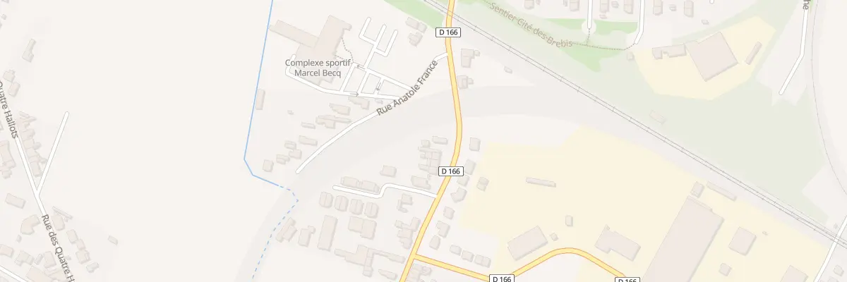 Plan du 93B Rue Casimir Beugnet à Bully-les-Mines