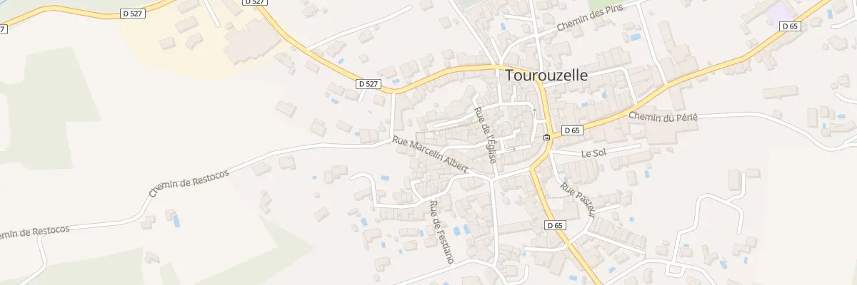 Plan du 10 Rue Marcelin Albert à Tourouzelle