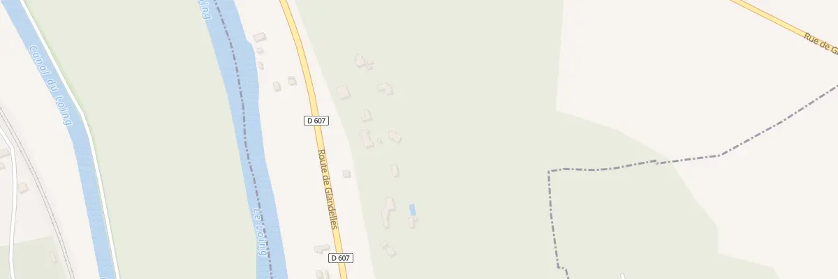 Plan du 136B Rte de Glandelles à Bagneaux-sur-Loing