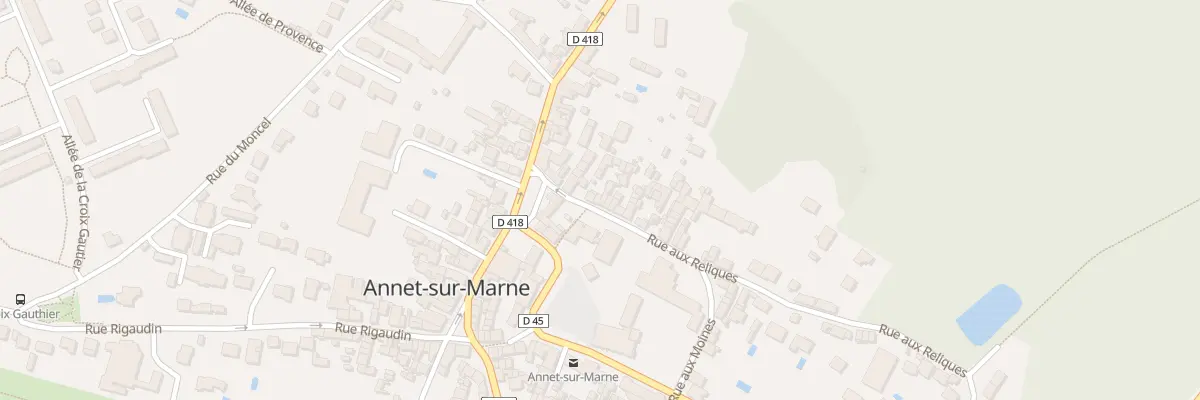 Plan du 37 Rue aux Reliques à Annet-sur-Marne