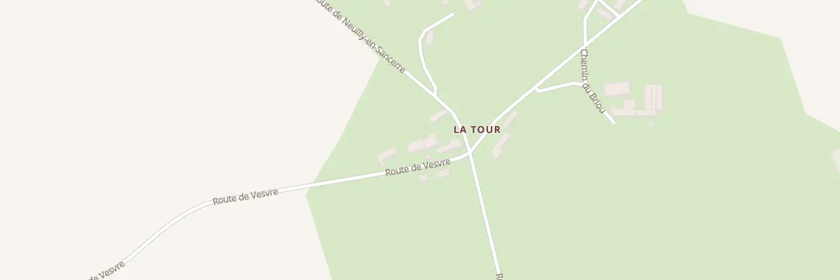 Plan du 1759 Rte de Vesvre à Neuvy-Deux-Clochers