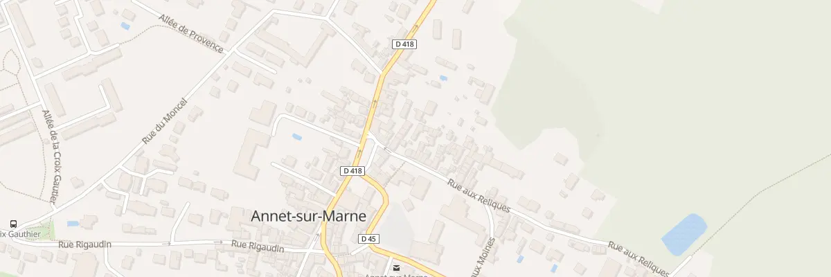 Plan du 15B Rue aux Reliques à Annet-sur-Marne