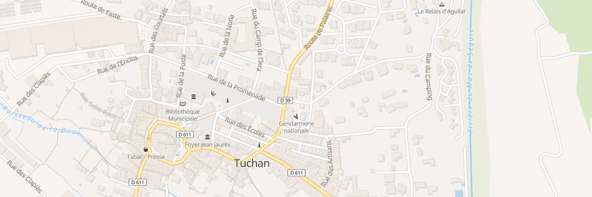Plan du 3 Rue des Aires à Tuchan