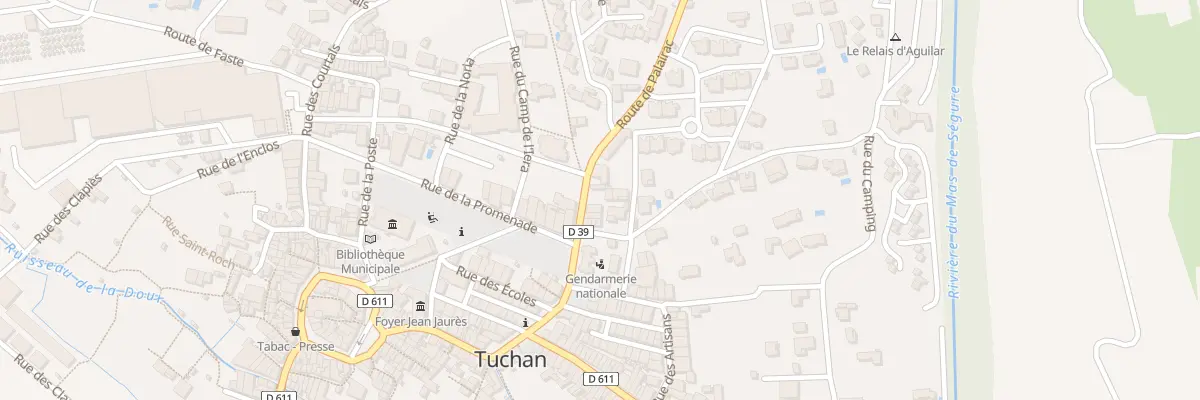 Plan du 4B Rue du Stade à Tuchan