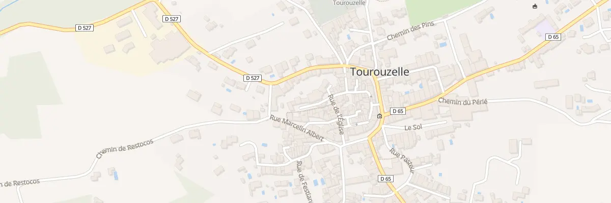Plan du 12 Pl du Château à Tourouzelle