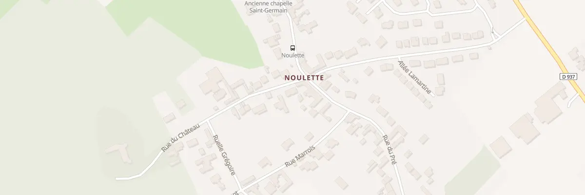 Plan du 3 Rue du Château à Aix-Noulette