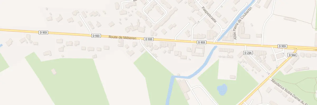 Plan du 903 Rte de Meteren à Bailleul