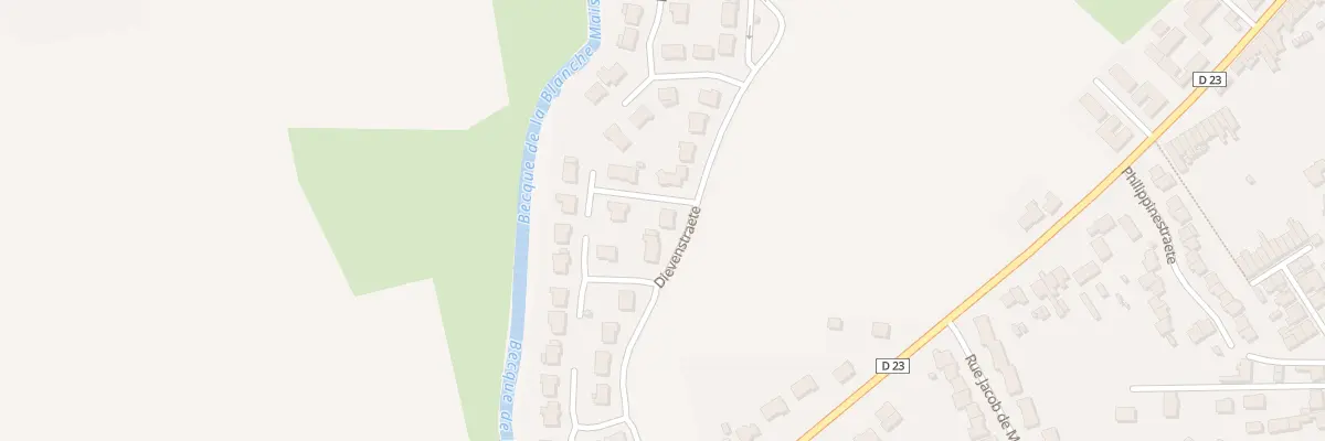 Plan du 1 All des Fuseaux à Bailleul