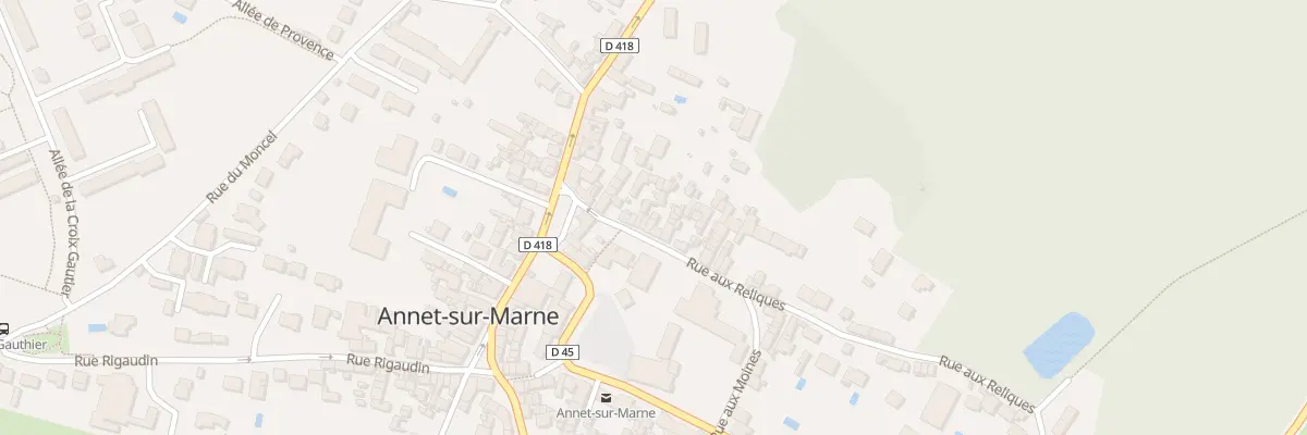 Plan du 41 Rue aux Reliques à Annet-sur-Marne