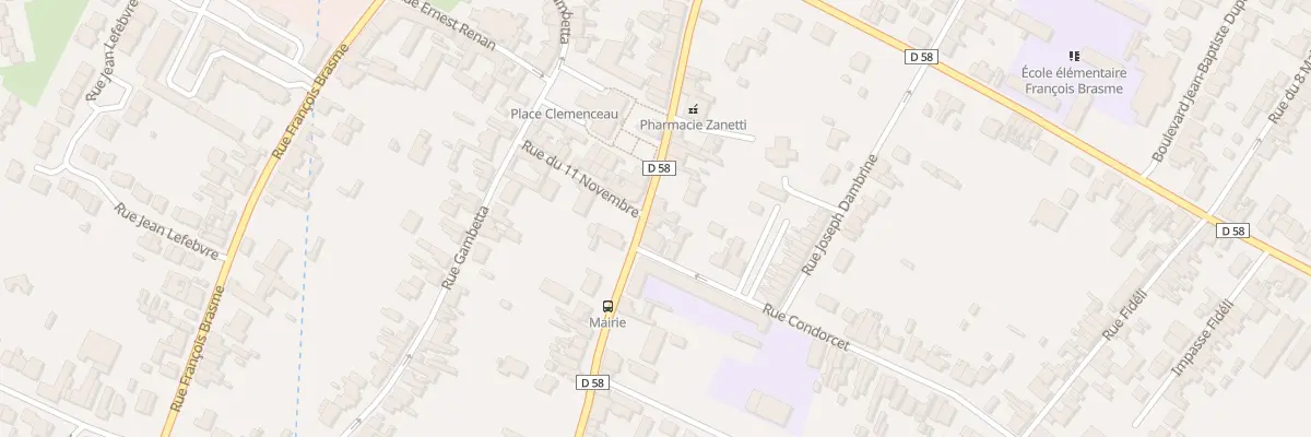 Plan du 61 Rue Jean Jaurès à Bully-les-Mines