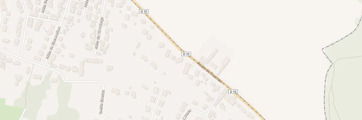 Plan du 42 Rte de Tournan à Conches-sur-Gondoire