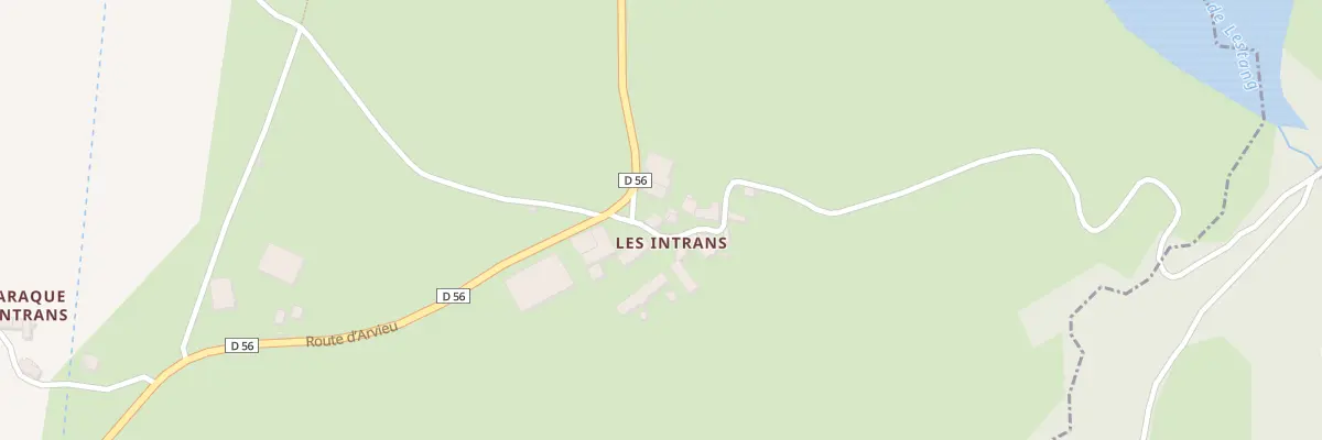 Plan du 5329 Les Intrans à Pont-de-Salars