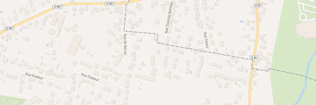 Plan du 20 Rue Thomas Barreau à Villemandeur