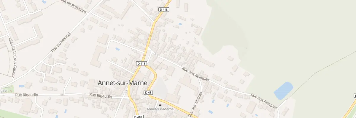Plan du 47B Rue aux Reliques à Annet-sur-Marne