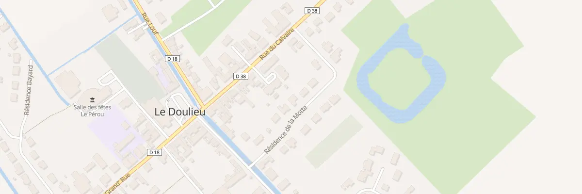 Plan du 115 Résidence de la Motte au Doulieu