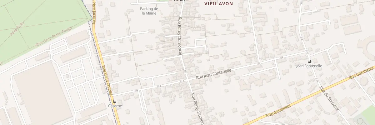 Plan du 87A Rue Rémy Dumoncel à Avon