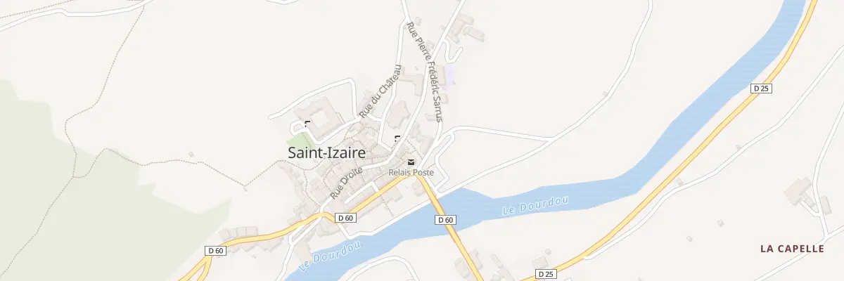 Plan du 5004 Rue La Calade à Saint-Izaire