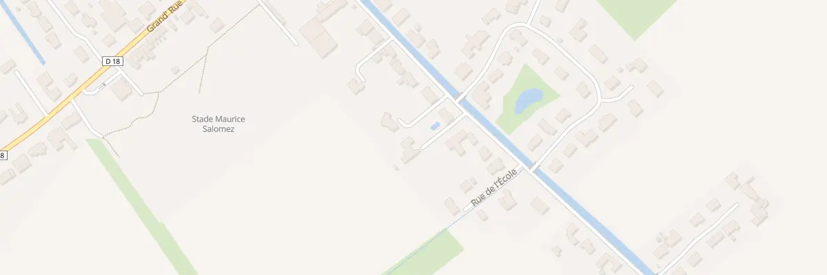 Plan du 290 Rue des Ecoles au Doulieu