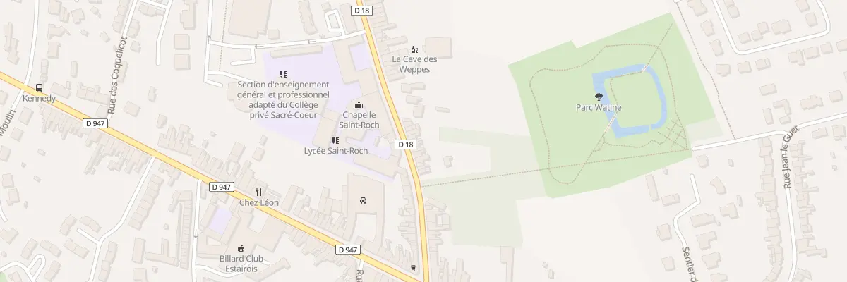 Plan du 26 Rue du College à Estaires